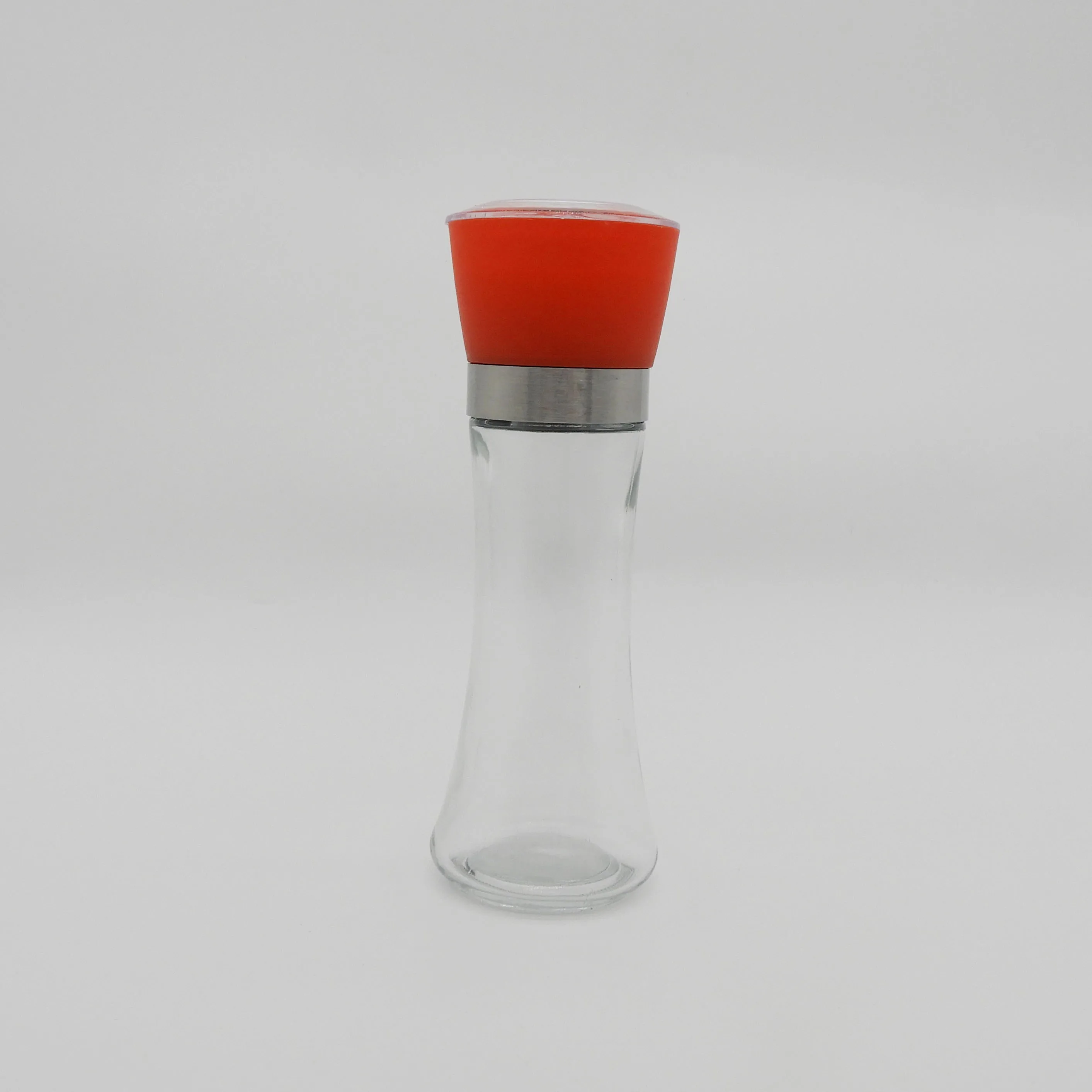 

180ml ceramic core empty cryogenic spice grinder with food grade plastic top home use herb grinder spice, Customized