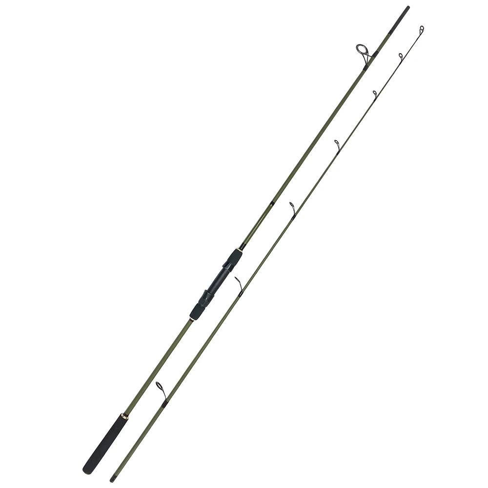 

Newbility 9ft 10ft 11ft 2 Sections 24T Carbon Fibre M Power Fast Action OEM Freshwater Pole Carp Fishing Rod, Army green