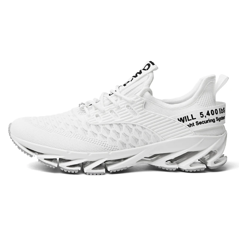 

New Men Casual Shoes Lace up Men Shoes Lightweight Comfortable Breathable Walking Flying weaving Sneakers