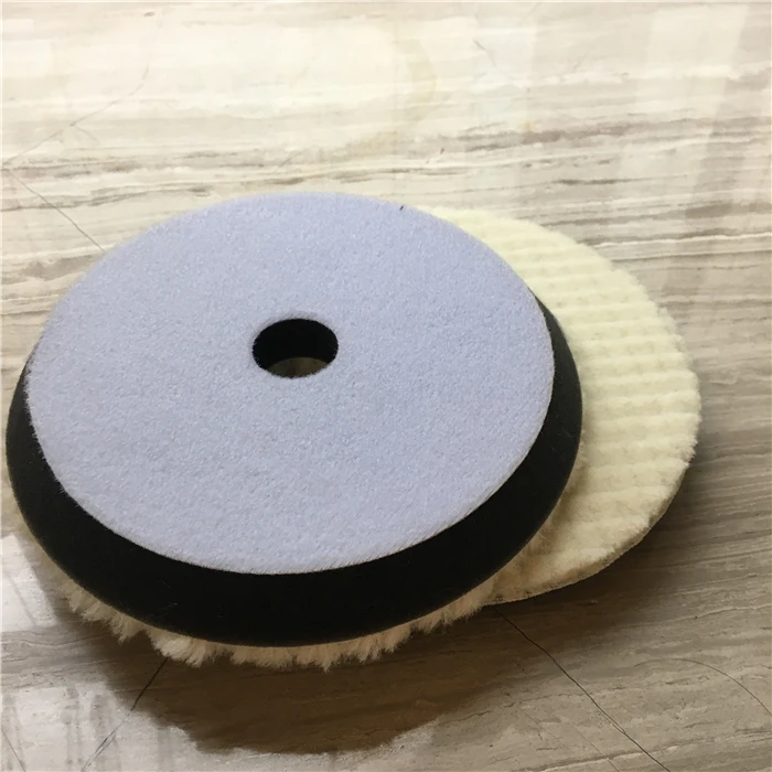 

Factory Selling Directly Wool Pad Polishing 5inch Japan Style Professional Buffing Pads
