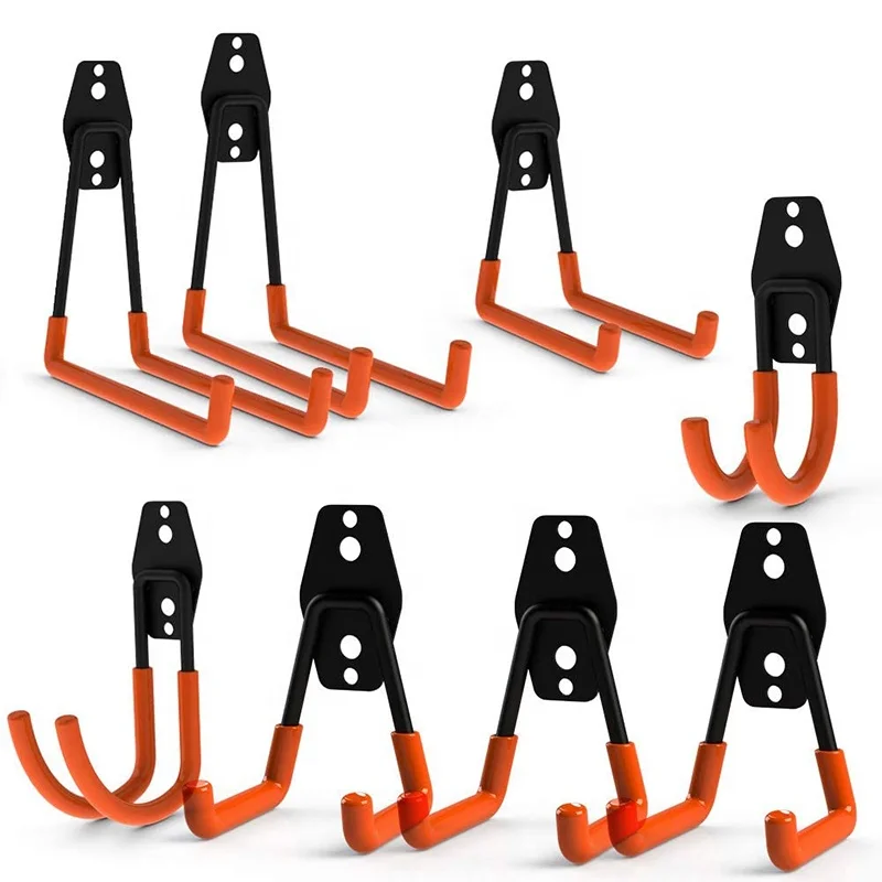

15KG Garage Utility Heavy Duty Long Storage Ladder Hook Metal Hanging Hooks