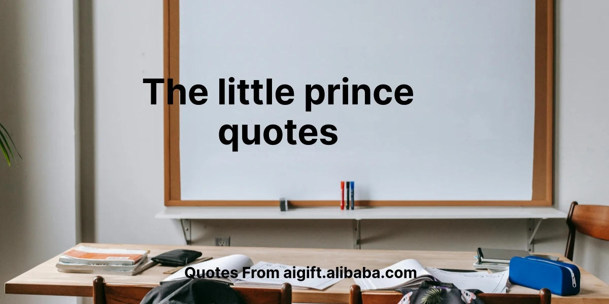 the little prince quotes