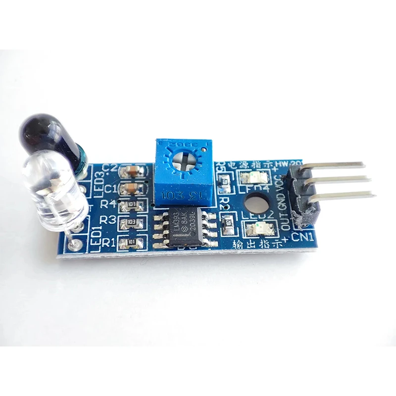 

Infrared obstacle avoidance LM393 sensor module