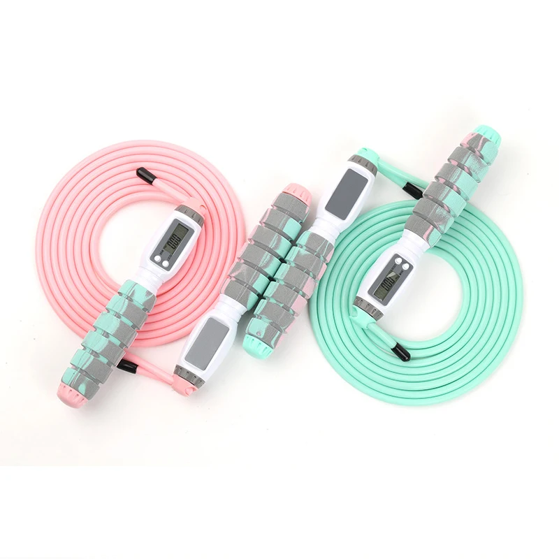 

Adjustable Heavy Weight Speed Skipping Jump Rope Skip Smart Pvc Jump Rope With Counter