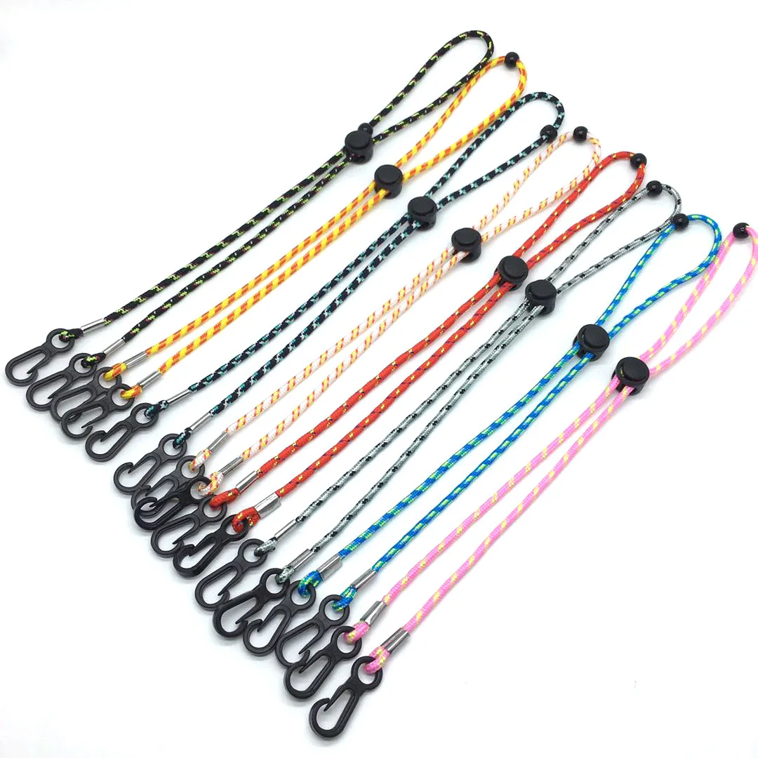 

Adjustable Fashion Red Blue Black Pink Colorful Eyewear Eyeglass Facial Face Masked Holder Lanyard Chain Accessories Wholesale
