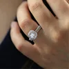 High end wedding ring new product listing wholesale custom women's ring diamond ring