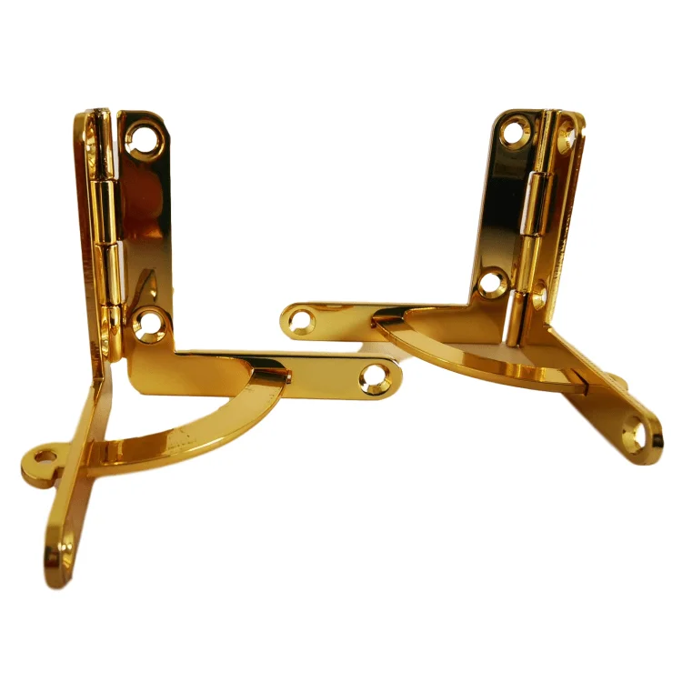 
Gold Color Metal Box Quadrant Hinge,Jewelry Box Hinge , 