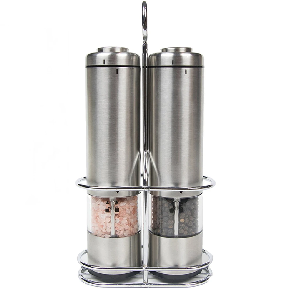 

best seller electric salt and pepper grinder set pepper mill