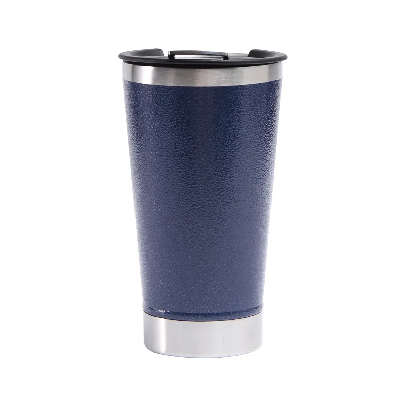 

580ML Stainless Steel 304 Beer Cup With Bottle Opener Tumbler Vacuum Thermos Insulated Travel Coffee Mug Thermal Cup, Customized acceptable