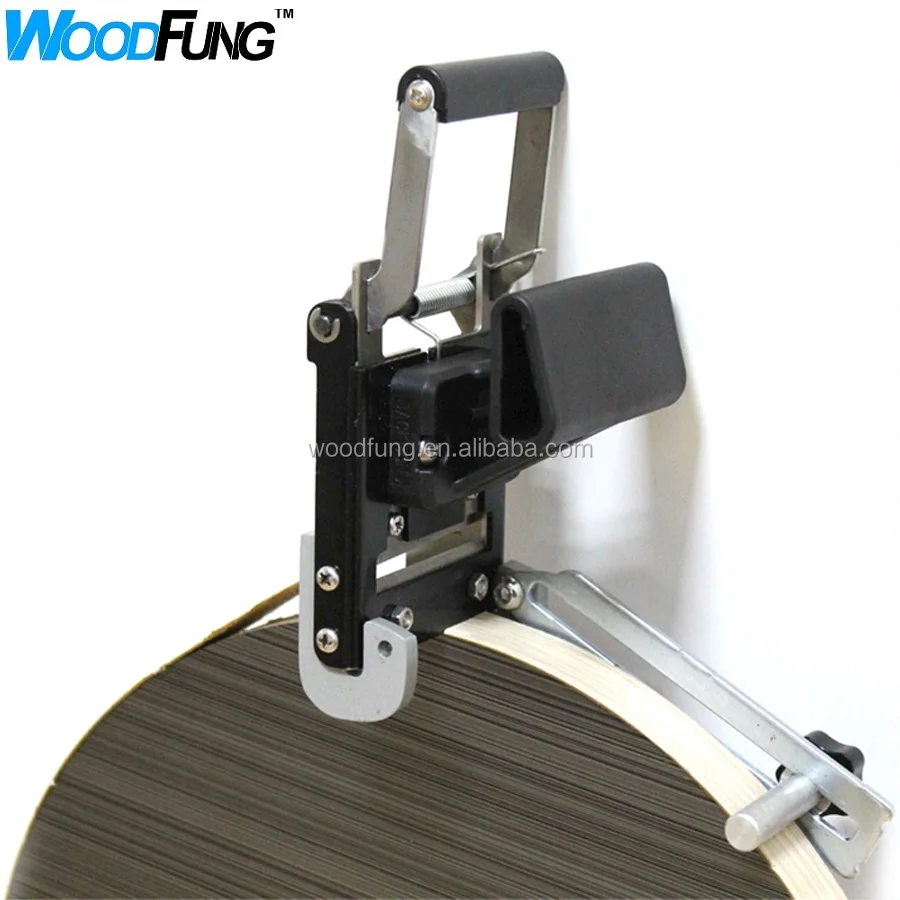 edge cutter wood band end device for straight round PVC cut curve