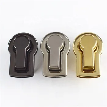 

Meetee BF111 Alloy Snap Hasp Buckle with Screw for Handbag Part Accessories DIY Bag Lock