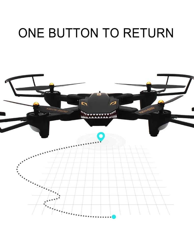 Visuo Xs809s 4k Drone Quadcopter 2 Axis Camera Dron Gps Hd Mini Dron