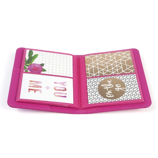 
2020 design album portable mini instax red color photo album 