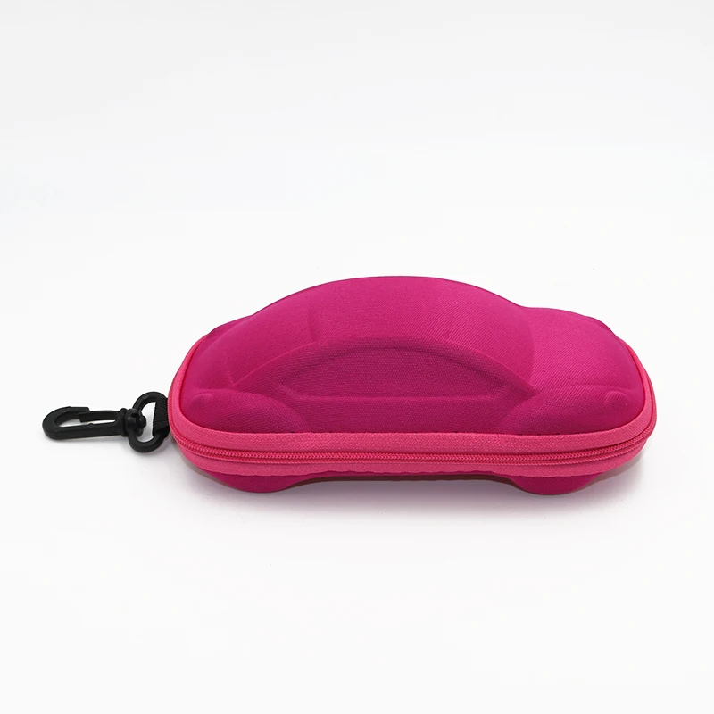 

Kids Glasses Car Case Children Colorful Sunglasses Boxes EVA Portable Eyeglasses Storage Cover Pendant Baby Eyewear Accessories, Customized color