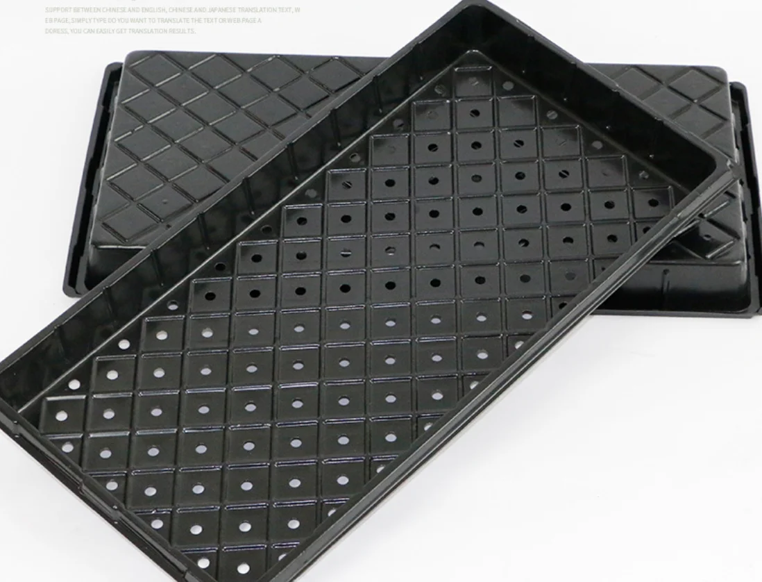 Hydroponic Foddernursery Durable Reusable Plastic 1020 Grow Tray Good
