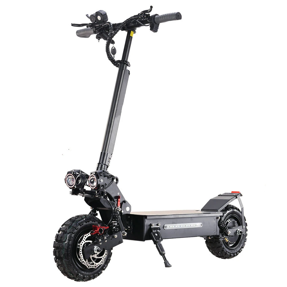 

HEZZO 60V 35Ah Battery Aluminium Alloy Adult Off Road 5600W Electric Scooter With Dual Motor, Black