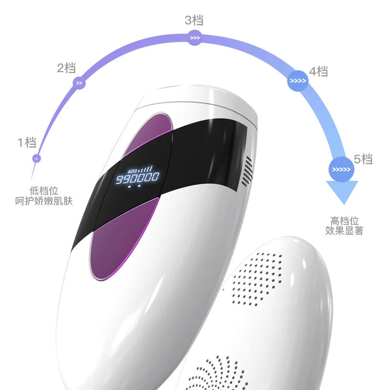 

Gubebeauty IPL laser hair removal tool ice for men and women home handy tiny permanent laser hair removal machine ipl