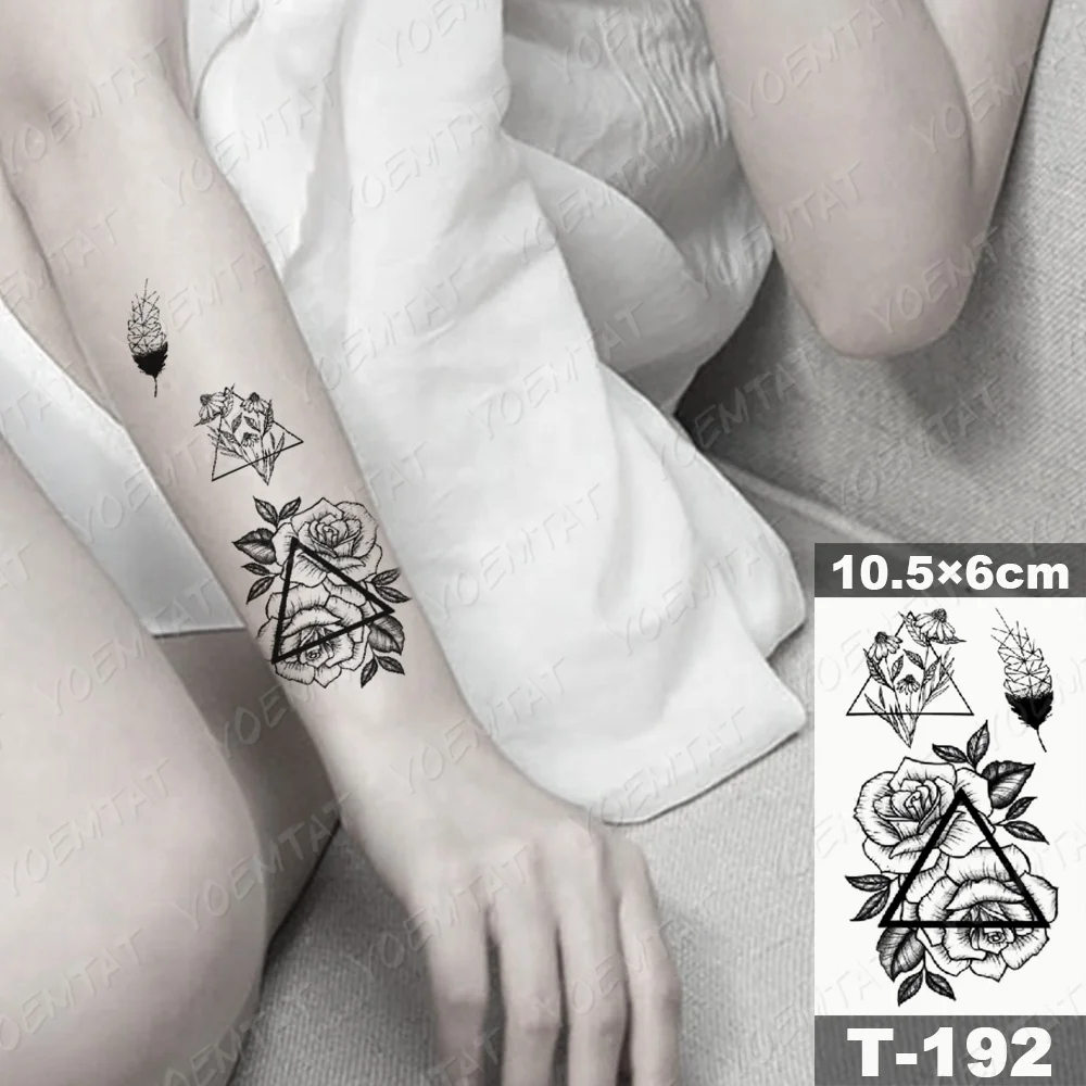 

Newest 2 Weeks Non-permanent Tattoos Temporary Waterproof Tattoo Sticker, Cmyk