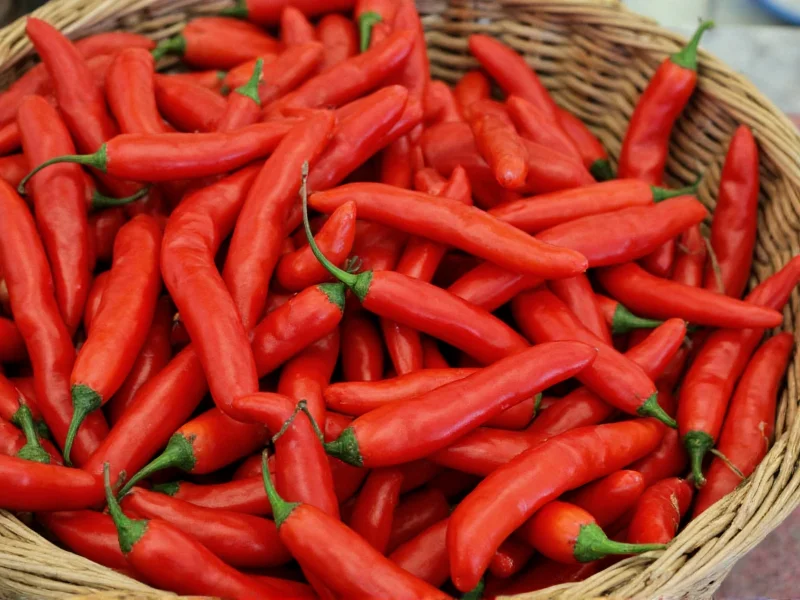 Spice Capsicum: Clarifying Terminology and Culinary Uses
