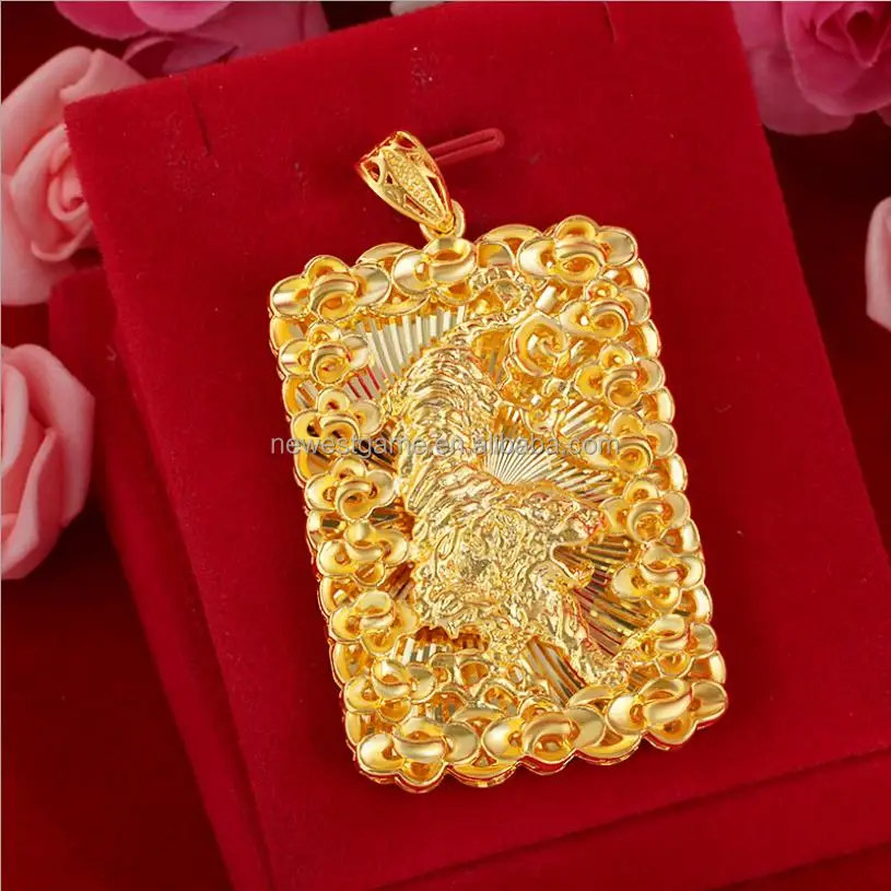 

animal 24k gold pendant for men women fashion classic animal pendant jewelry