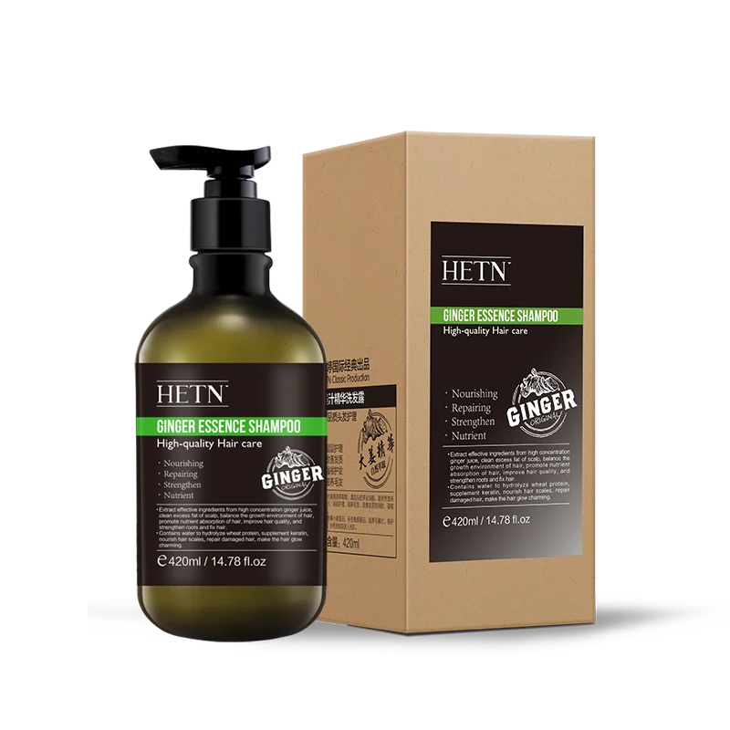 

Hot selling Natural Anti-Hair Loss Treatment Hair Growth Organic Ginger Shampoo