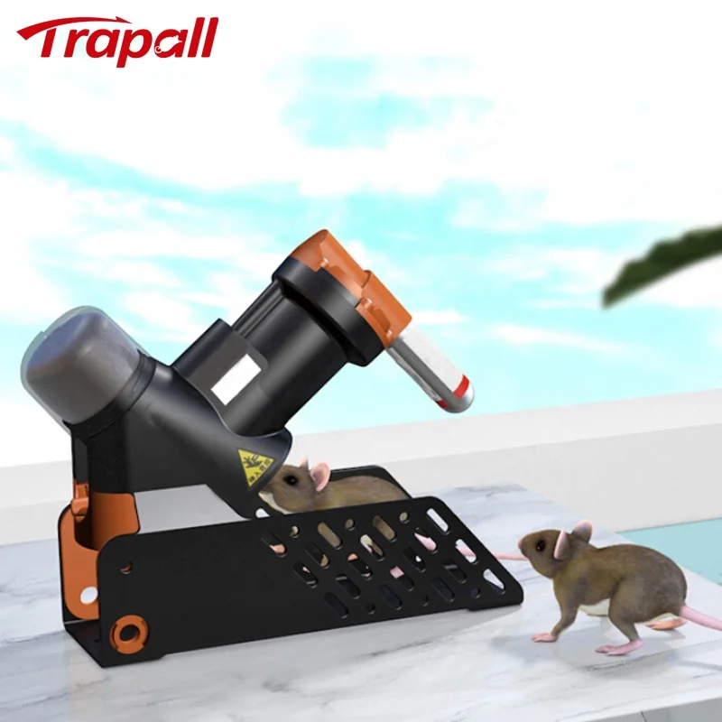 

A24 Automatic Mouse Rat Trap CO2 Air Pressure Rodent Killer with Stand
