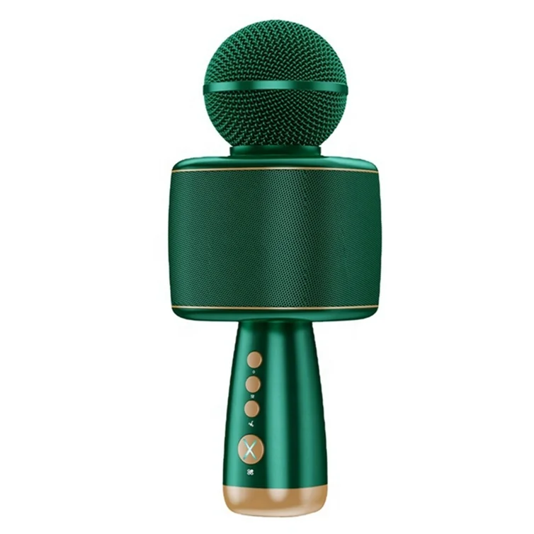 

AsperX Portable Rechargeable Karaoke Waterproof Microphones Wireless Handheld KTV Microphone Speaker