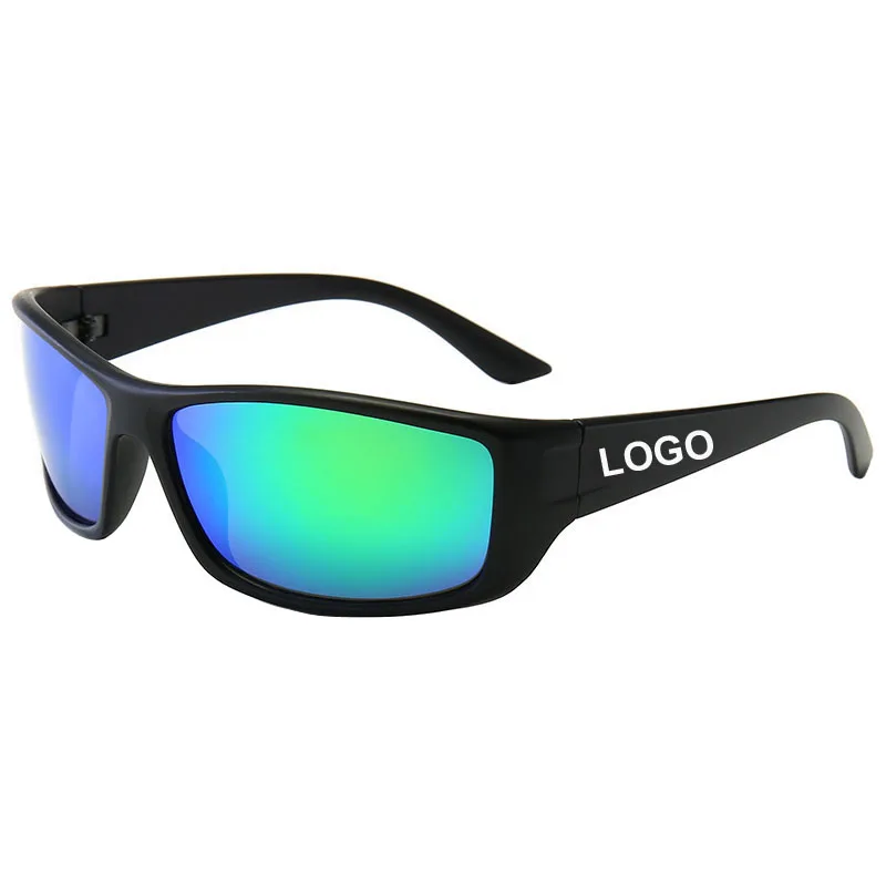 

Fashion OEM custom logo plastic outdoor UV400 sports sunglasses, Any color is available