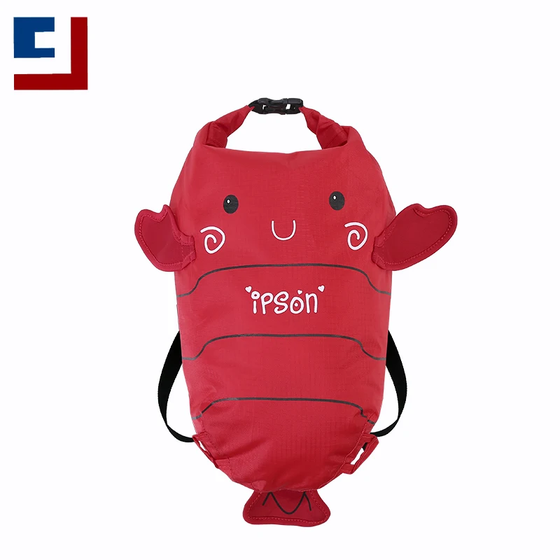 

Cute animals shape waterproof swimming bag kids backpack, Customized color