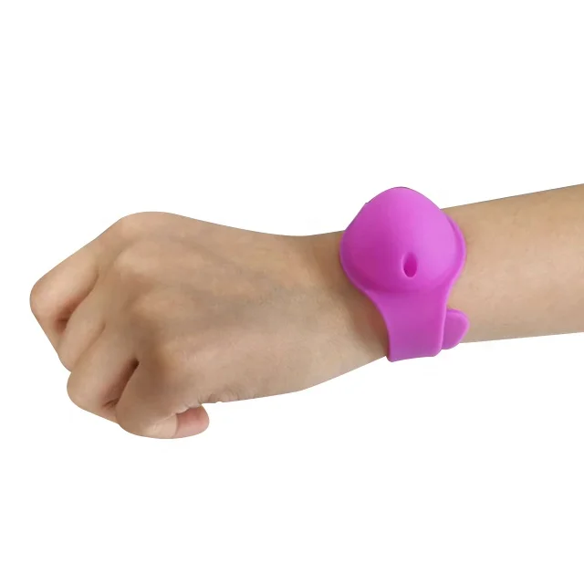 
Reusable customized logo silicone wristband hand sanitizer dispenser bracelet wristband 