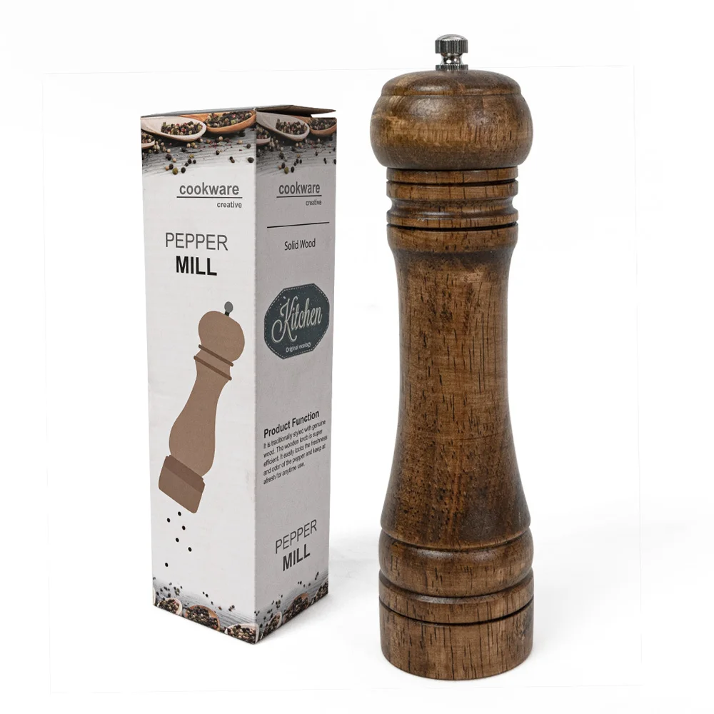 

Wooden pepper grinder bottle mills, Wooden color