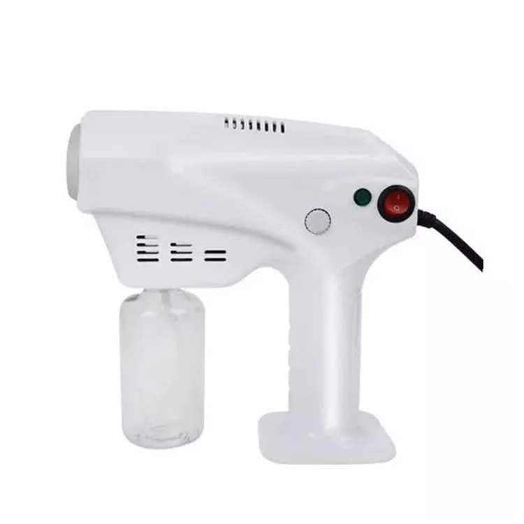 

800ML Household Portable Wireless Sprayer Machine Blue Light Nano Steam Spray Gun