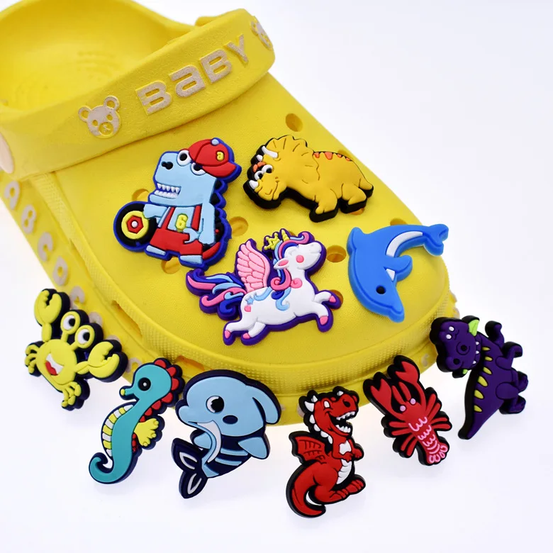 

Animal PVC Charms Clogs Shoes Buckle Designer Garden Shoe Decoration Clog Charms Croc Accessories Shoe Charms Croc for kids