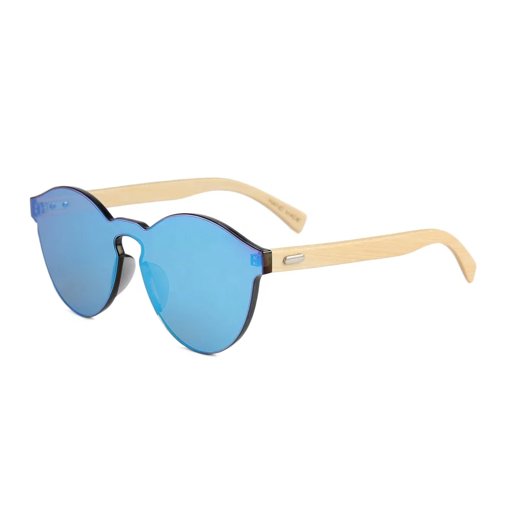 

Fashion Sunglasses Unisex UV400 Vintage Bamboo lentes de sol uv400