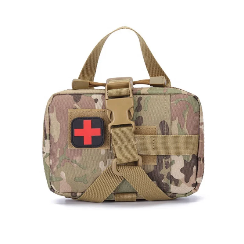 

Utility Pouch Multifunctional Tactical First Aid Kit Bag Medical Molle Drop Leg Bag Thigh Bag, Multi colored