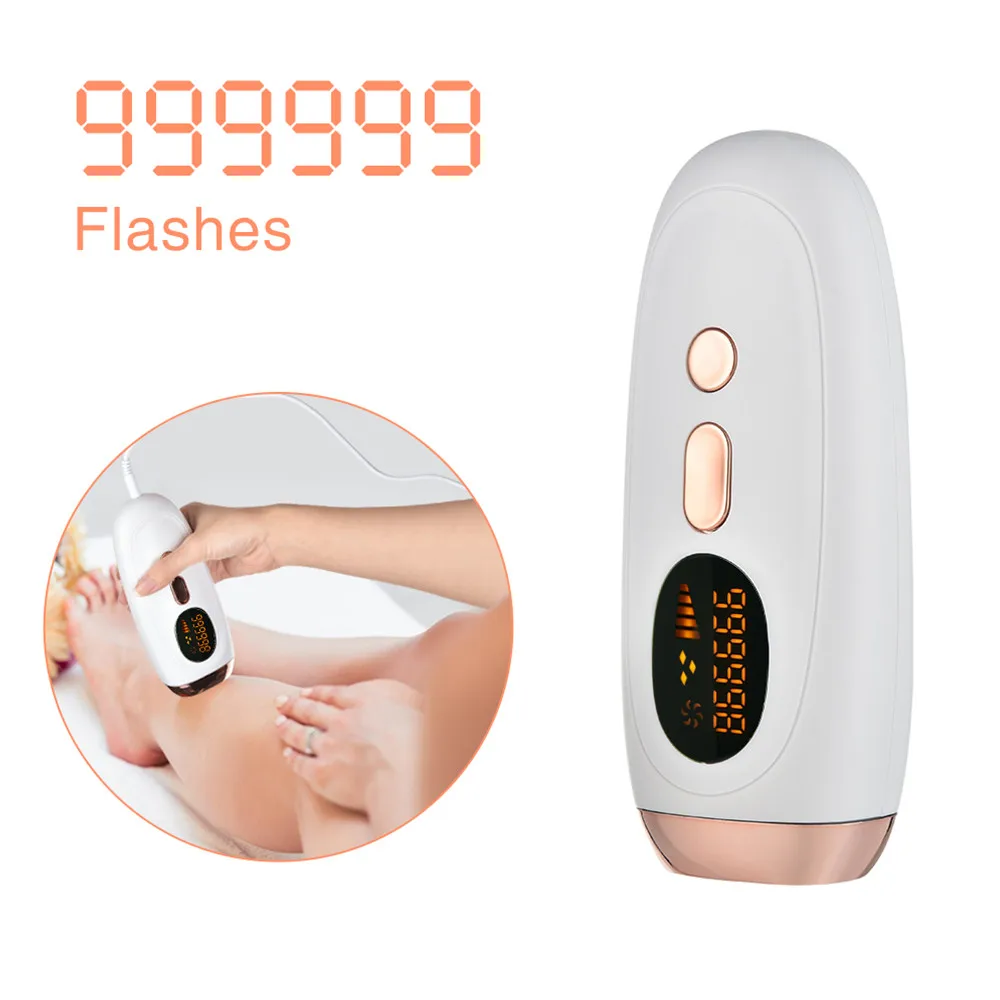 

Home Epilator For Women 999999 Flashes Laser Epilator Permanent IPL Hair Removal Body Epilator