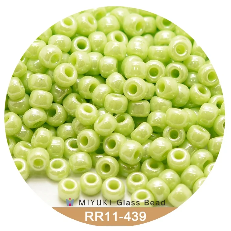 

Miyuki Round Rocailles 11/0 Beads 2 mm [18 Color Opaque Glazed Luster Secend Series]10g pack, As picture