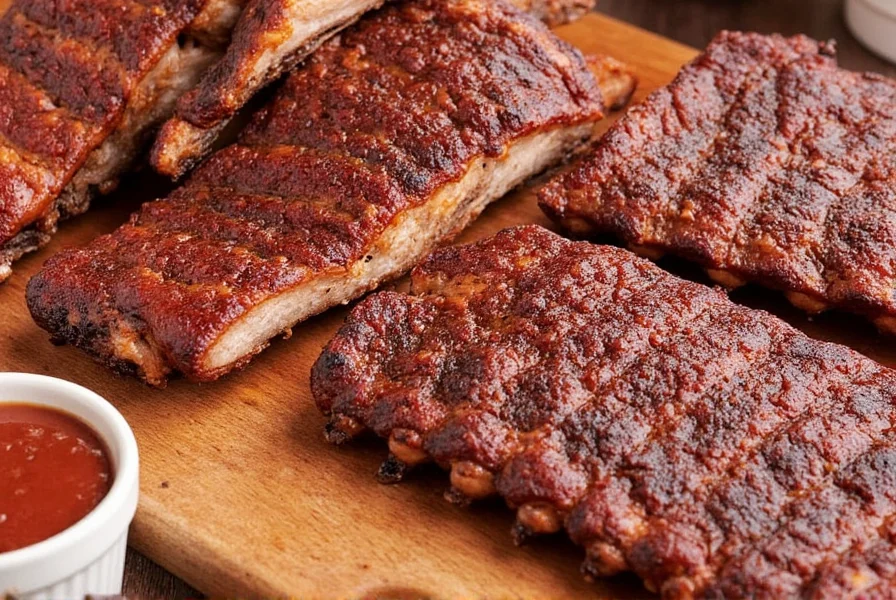 ribs on table