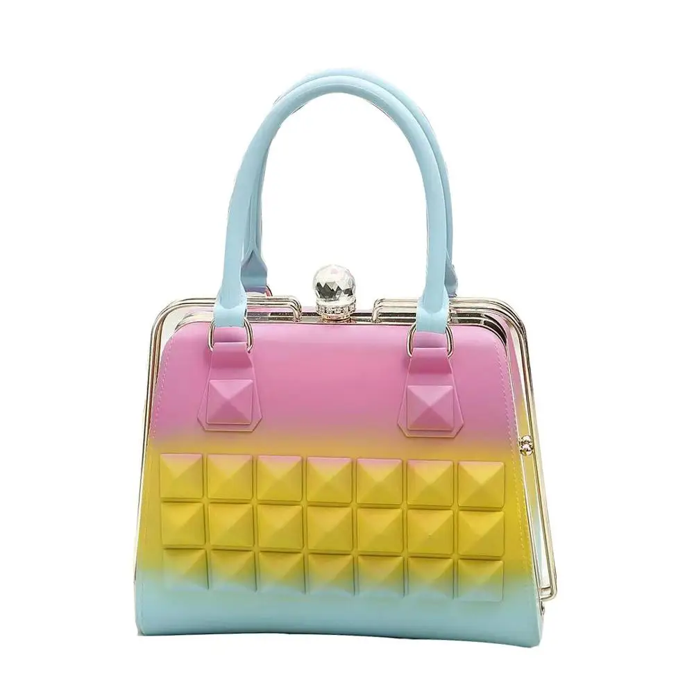 

Summer ladies jelly purse candy handbag designer women pvc handbags