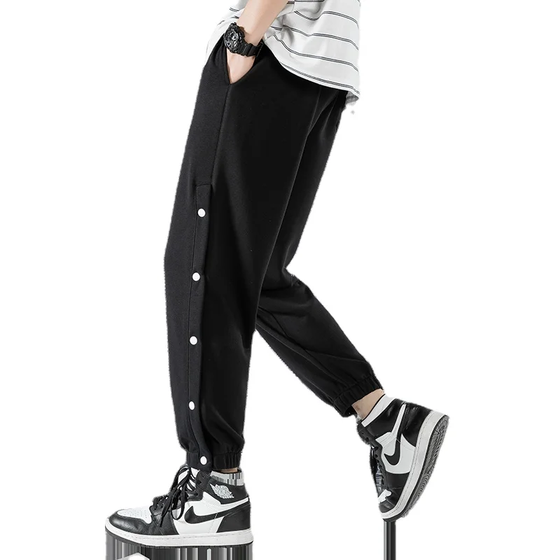 

Support customized men's pants hot sale, high quality breasted pants, men's leisure sports pants wholesale, Picture