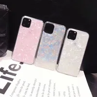 

epoxy resin shell paper phone case for iphone11 pro Max 6g 7plus cell phone cover