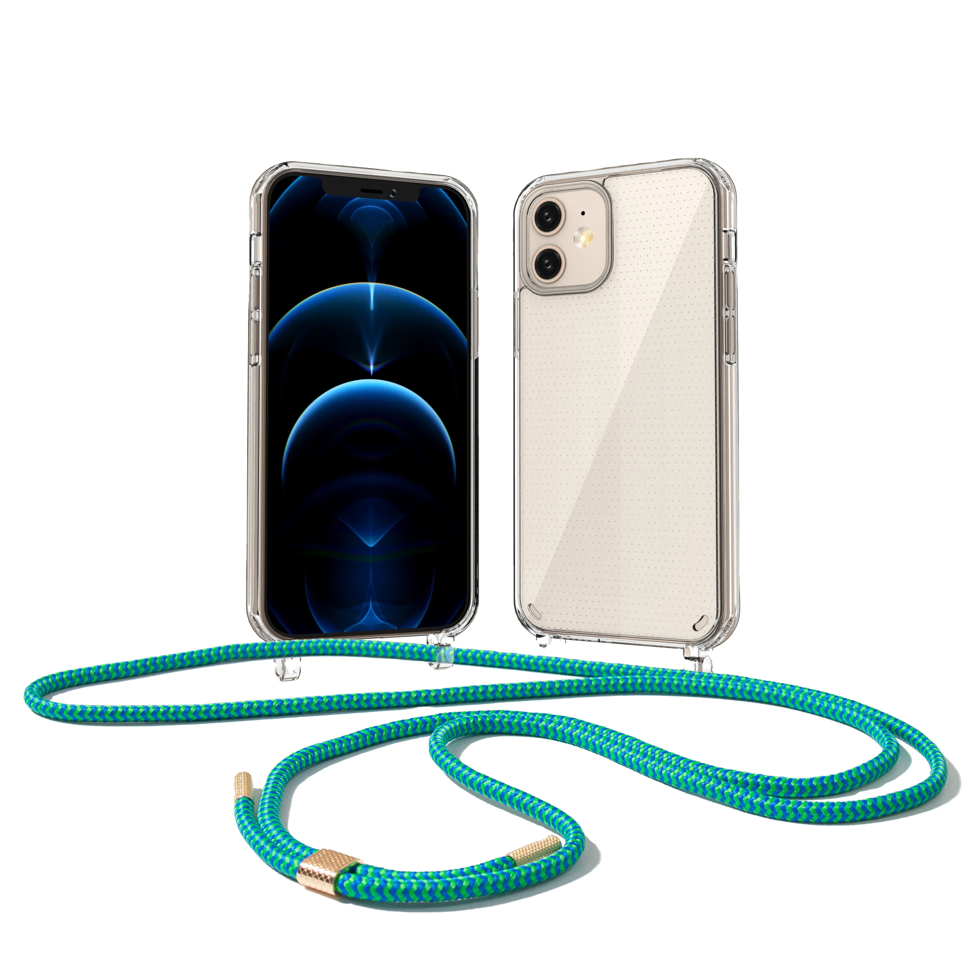

Original Factory Mobile Accessories Back Cover With Necklace For Iphone 12 Max Pro Phone Case, Custom