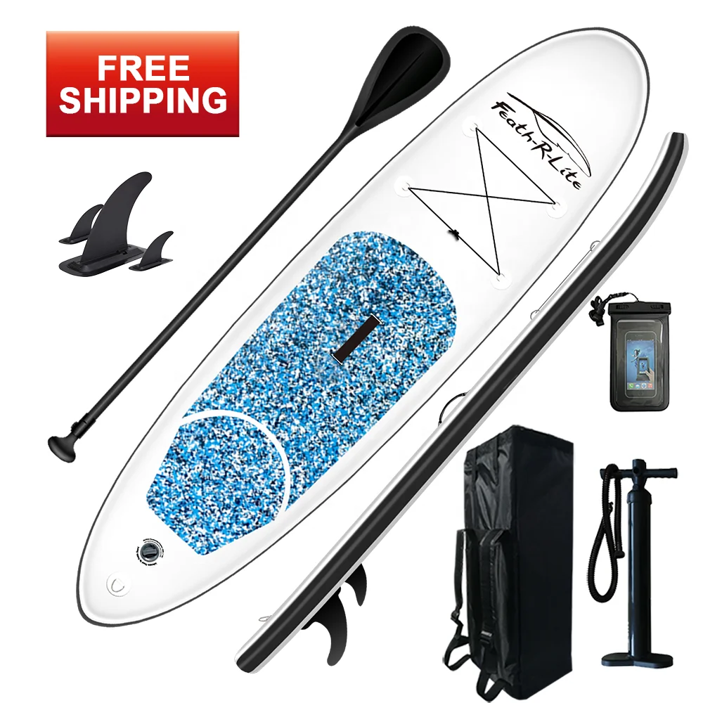 

Funwater sup Free shipping drop stitch inflatable stand up paddle board inflatable water surfboard for unisex