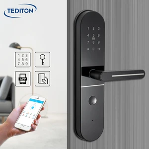 OEM Smart Home Bluetooth Lock, App Keypad Digital Door Lock for Apartment with secure 6068 mortise