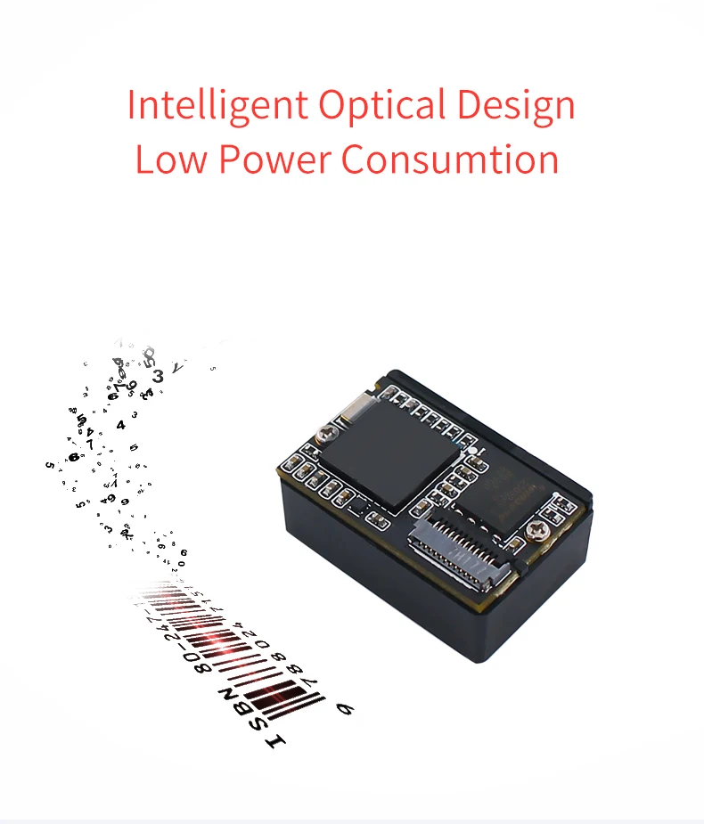 スキャンに】 Arduinoカウンター内qrコードバーコードスキャナー全方向