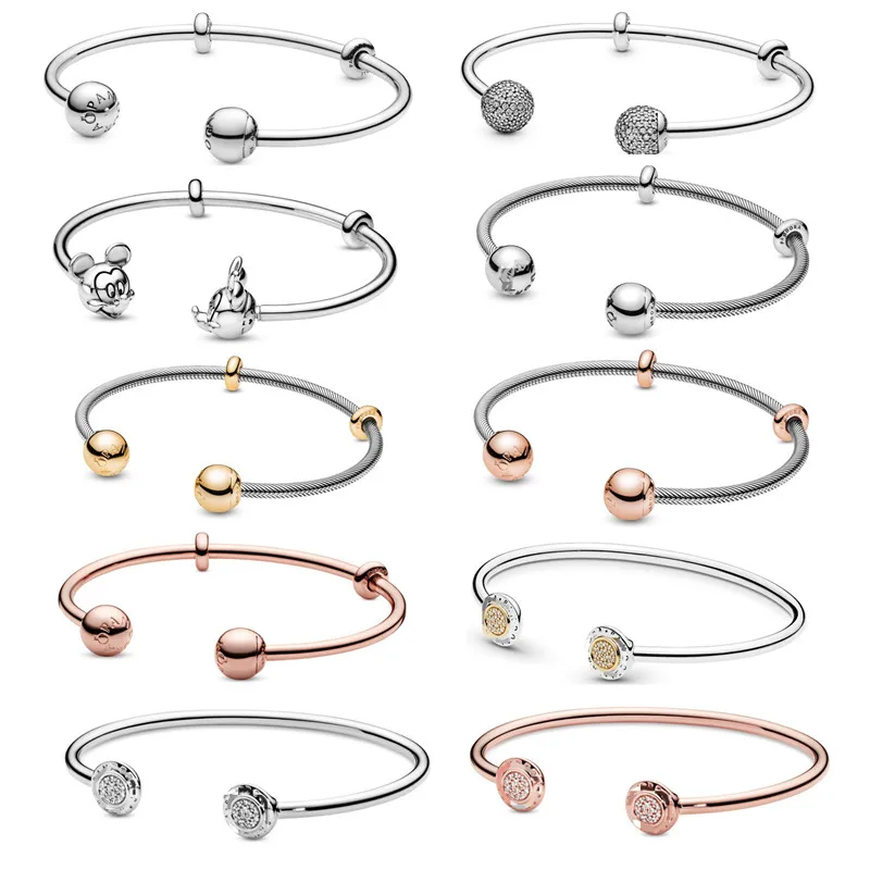 

factory 925 sterling silver bracelet for Pandora for women jewelry