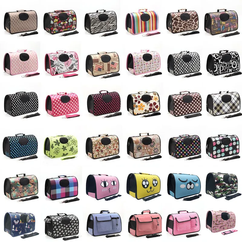 

Wholesale high quality pet cages carrier bag travel with Adjustable and Detachable Shoulder Strap, As picture