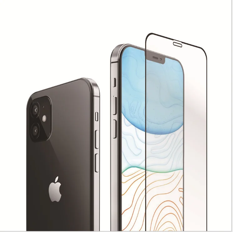 

Newest screen protectorFor iPhone 12, iPhone 12 Pro, iPhone 12 pro max 2.5D high clear tempered glass screen protector