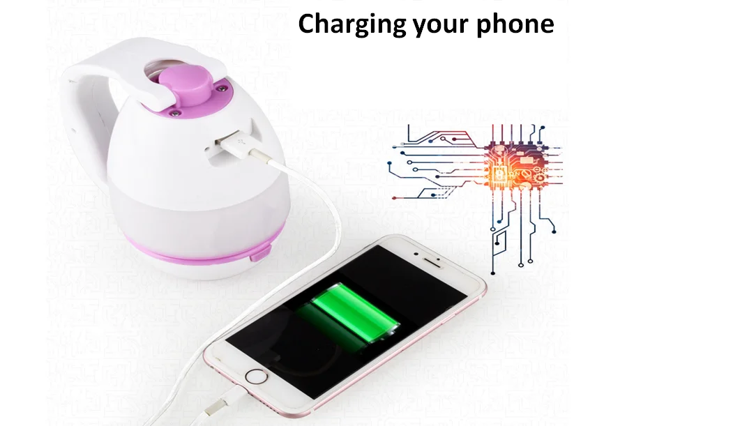 HoneyFly LED Portable Lamp LED Table Light Night Light USB Charge  Multifunctional Outdoor Camping Hiking Fishing