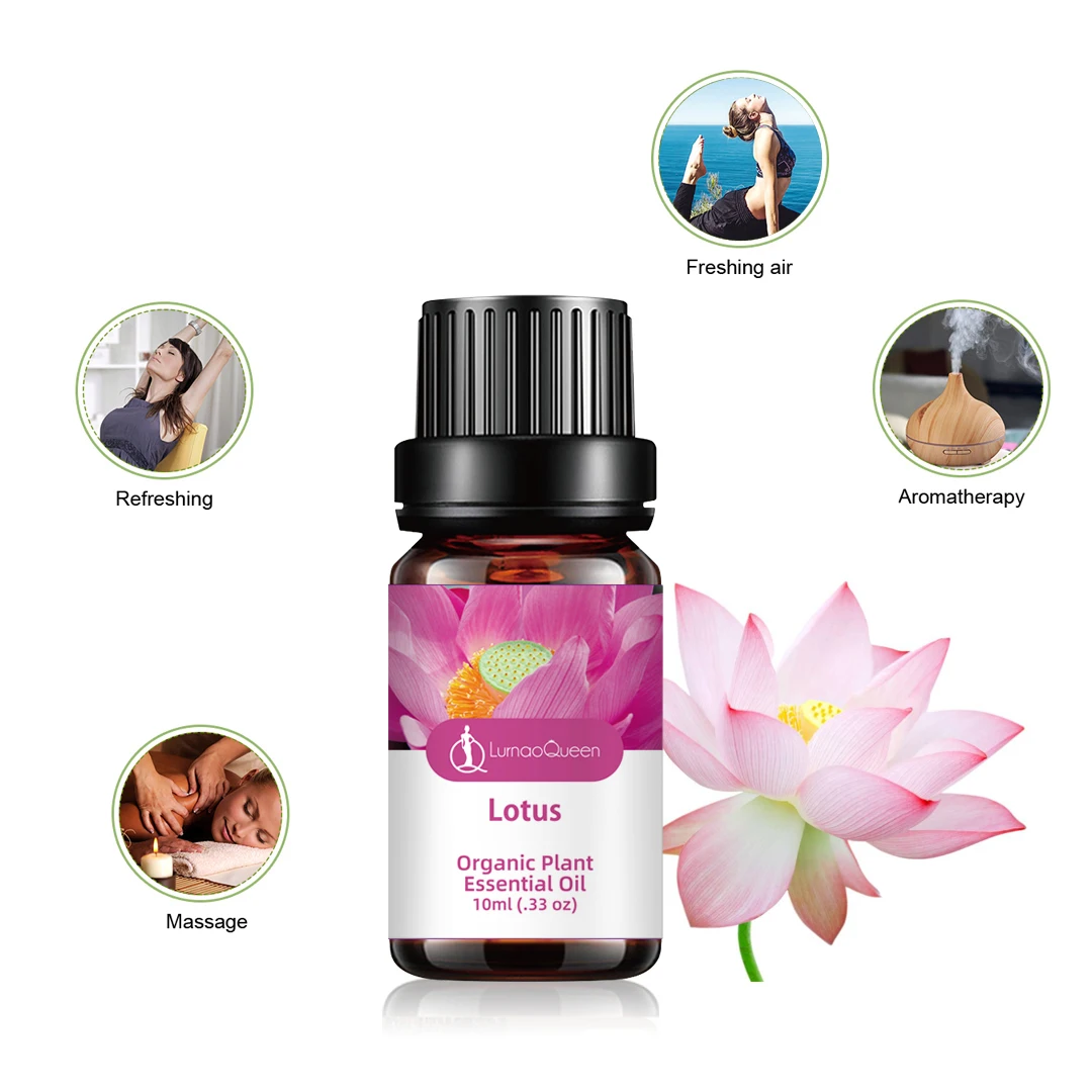 

10ml Lotus Essential Oil Candles Fragrance Oils Fragrance Oil for Cosmetic Aromatherapy Massage Refreshing